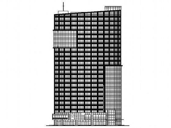 办公楼建筑效果图 - 5