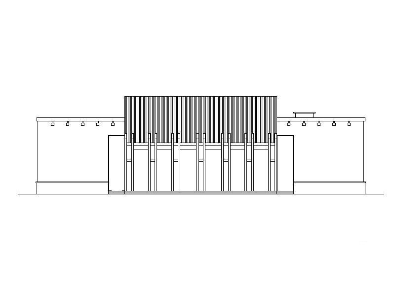 中式风格办公楼建筑 - 4