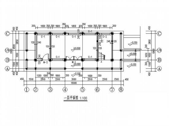 中式风格办公楼建筑 - 3