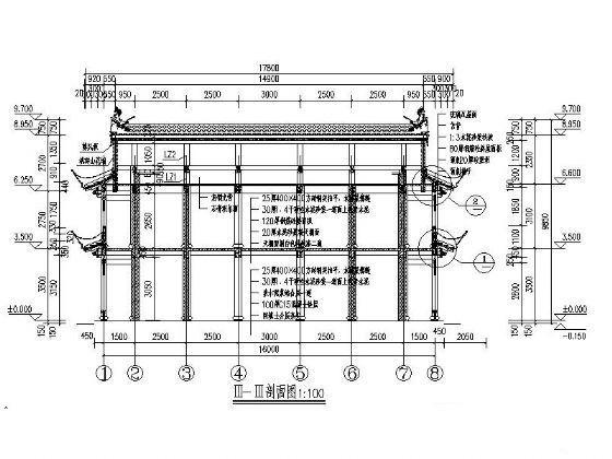 中式风格办公楼建筑 - 4