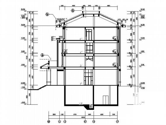 中式风格办公楼建筑 - 2