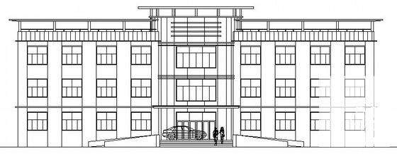 三层办公楼建筑 - 3