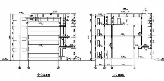 三层办公楼建筑 - 4