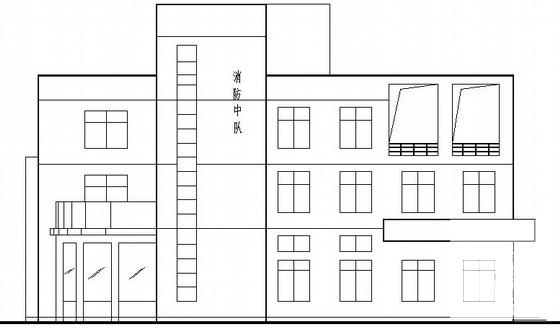 三层办公楼建筑 - 4