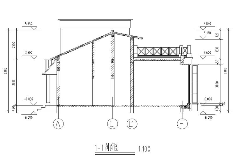 咖啡厅设计施工图 - 1