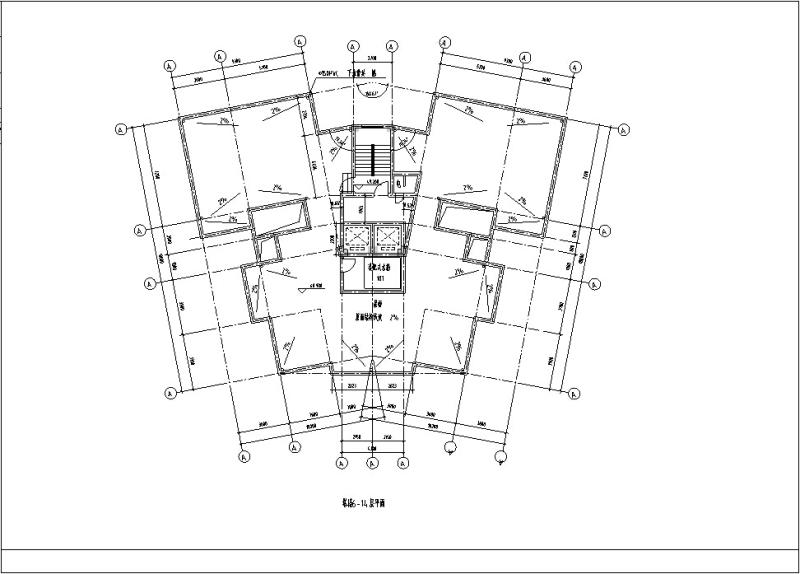 商住综合楼建筑设计 - 5