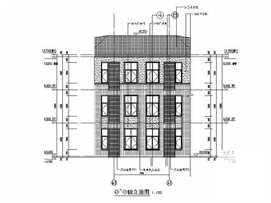 建筑首层平面图 - 4