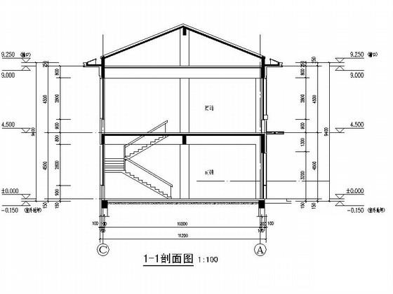 建筑首层平面图 - 5