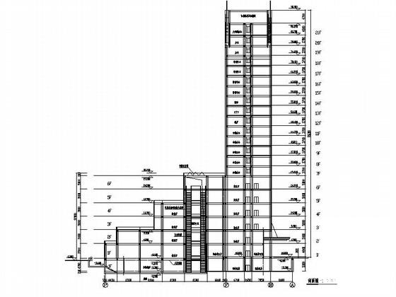 高层建筑设计平面图 - 3