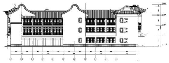 仿古建筑设计施工图 - 2