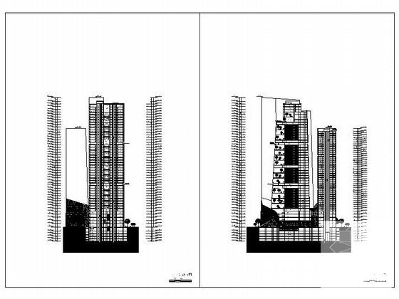 高层办公楼建筑图纸 - 1