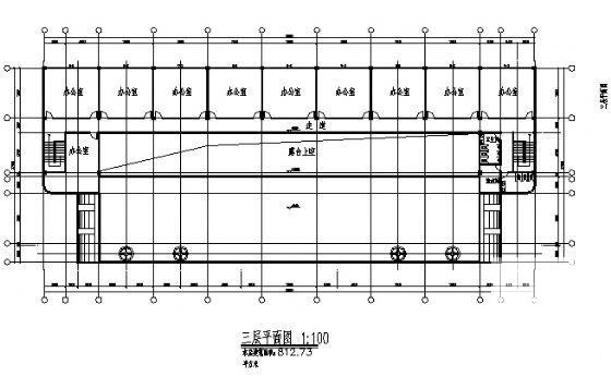 办公楼建筑效果图 - 1