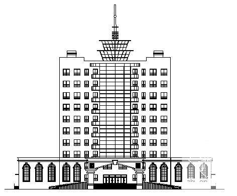 法院建筑施工图 - 1