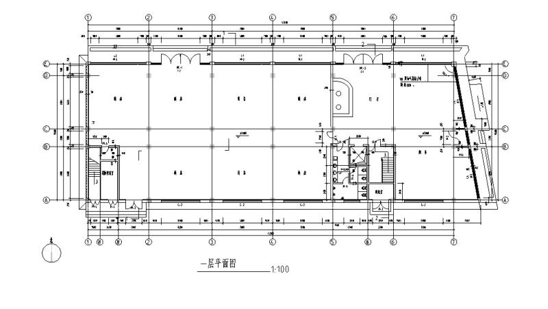 商住综合楼建筑设计 - 1