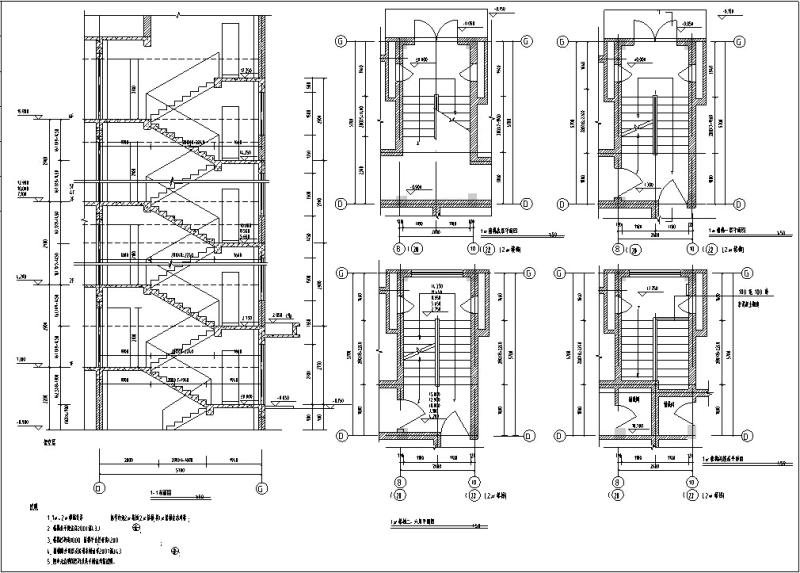 商住综合楼建筑设计 - 3