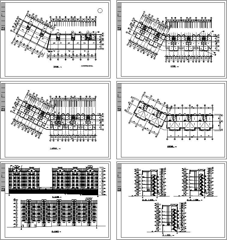 商住综合楼建筑设计 - 4