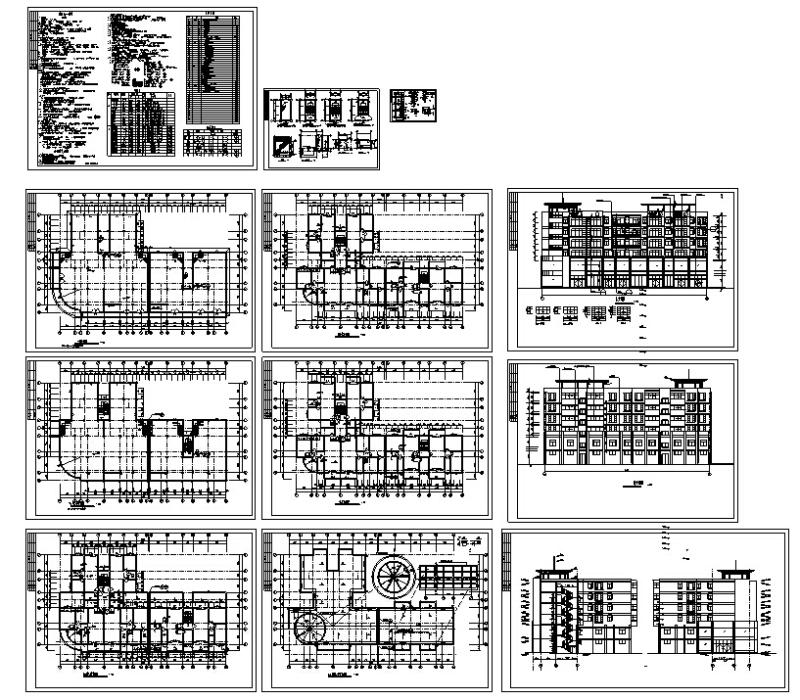 商住综合楼建筑设计 - 5