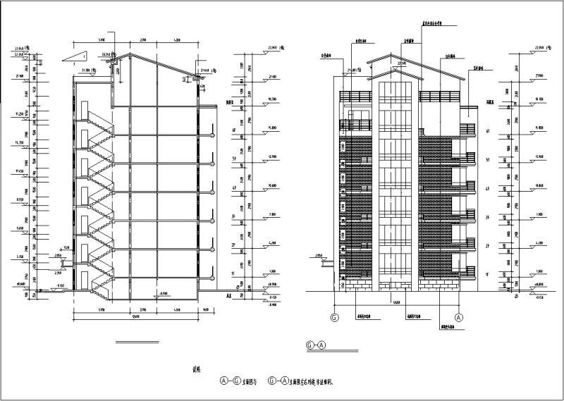 商住综合楼建筑设计 - 6