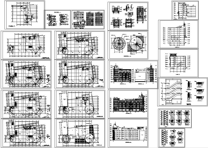 现代商业建筑施工图 - 5