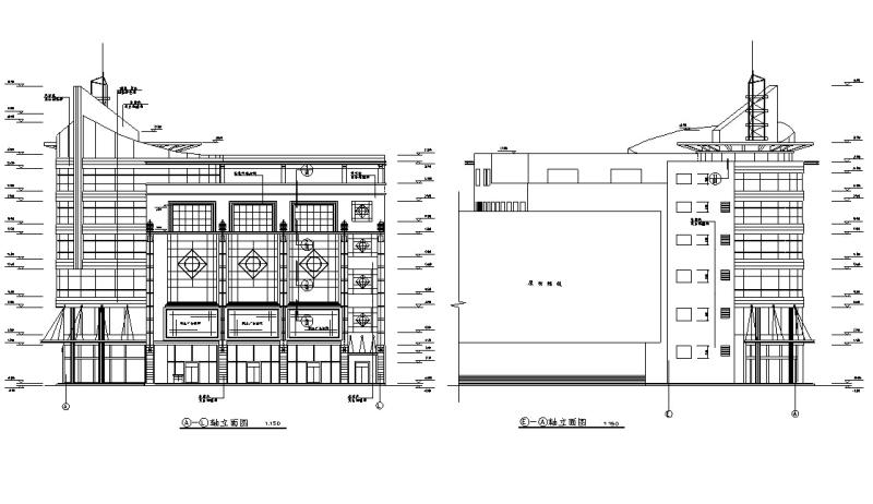 现代商业建筑施工图 - 6