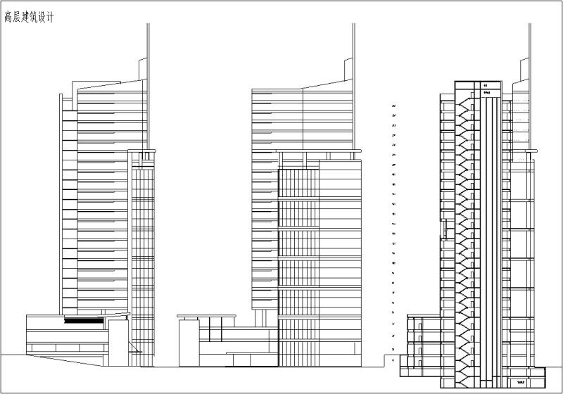 商业综合楼建筑设计 - 4