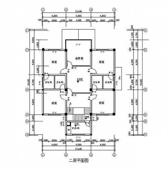 小别墅建筑施工图 - 4