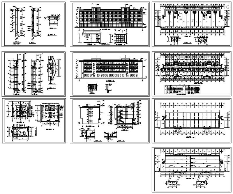 商住综合楼建筑设计 - 4