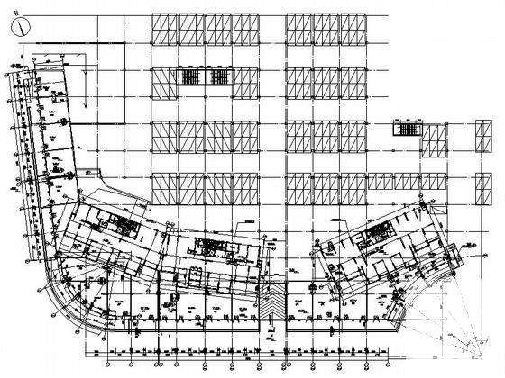 商铺建筑施工图 - 1