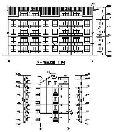 砖混结构住宅设计图 - 2