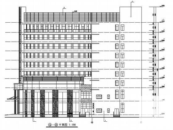 酒店建筑效果图 - 5