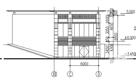 商铺建筑施工图 - 3