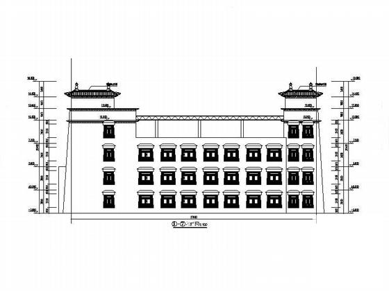 藏式建筑效果图 - 1