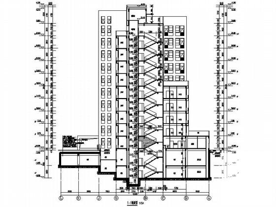 医院住院平面图 - 1