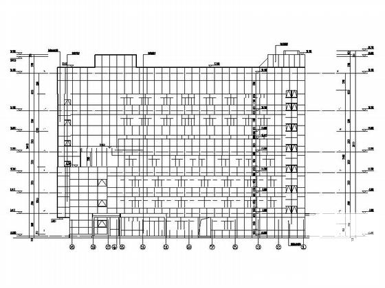 医院建筑总平面图 - 1