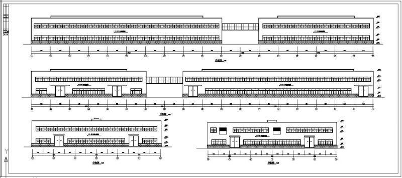 轻钢结构厂房施工图 - 4