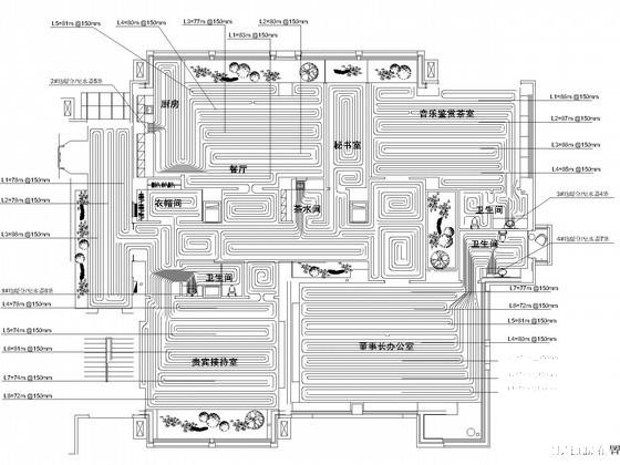 办公楼采暖施工 - 1