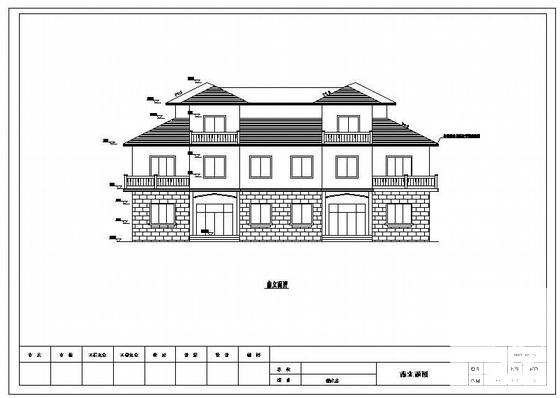 别墅设计图纸施工图 - 2