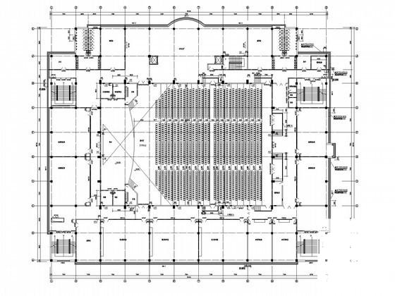 重点中学强电系统施工CAD图纸 - 1