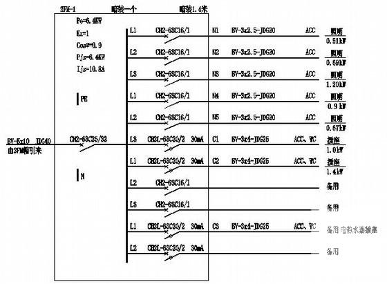 电气施工设计图纸 - 4