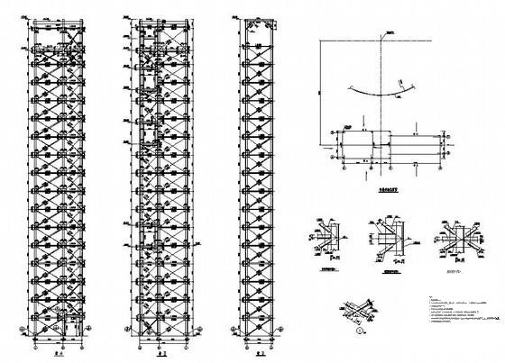室外电梯钢结构 - 1