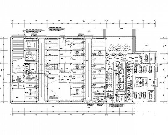 8925平米3层汽车4S店强弱电施工CAD图纸 - 3