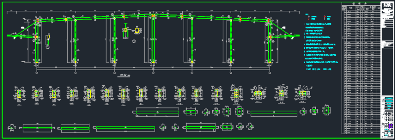 钢结构建筑施工图纸 - 5