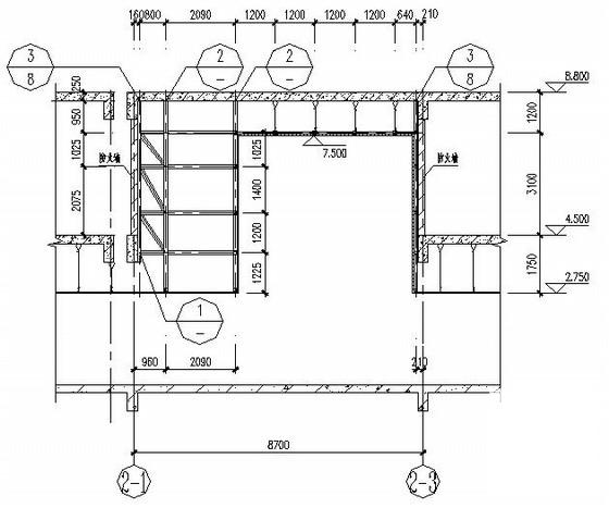 钢结构平台施工图 - 2
