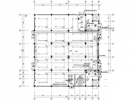 9888平米8层经济合作社厂区电气施工CAD图纸 - 1