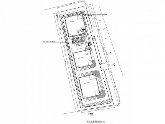 9888平米8层经济合作社厂区电气施工CAD图纸 - 2