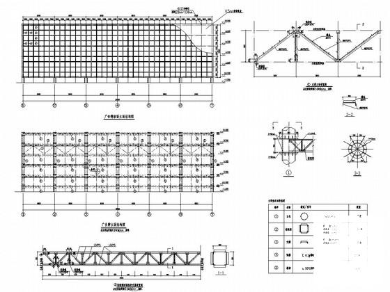 广告牌钢结构施工图 - 1