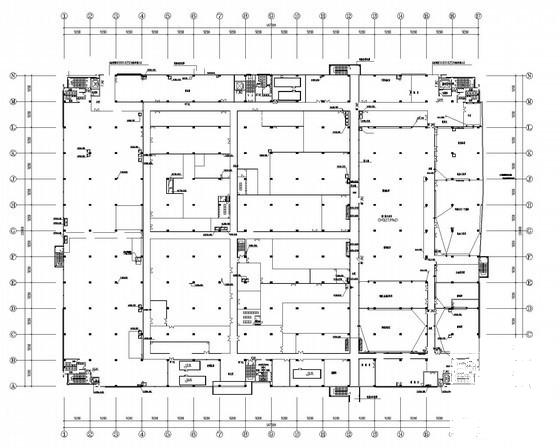173700平米3层厂房强电系统施工CAD图纸 - 2
