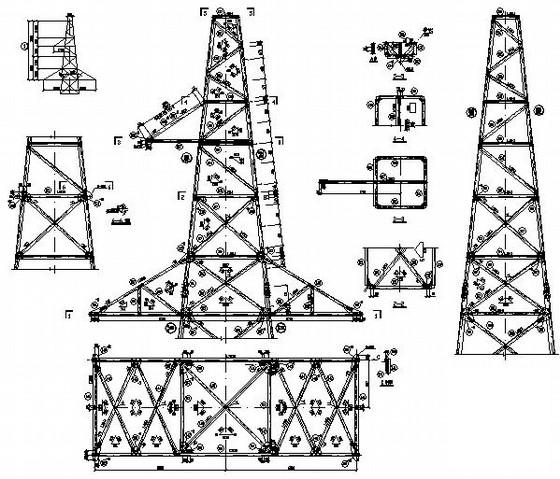 铁塔结构图纸 - 2