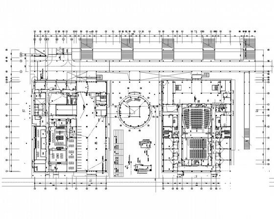 18984平米4层会议中心强电系统施工CAD图纸 - 1