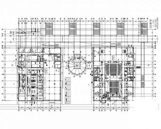 18984平米4层会议中心强电系统施工CAD图纸 - 2
